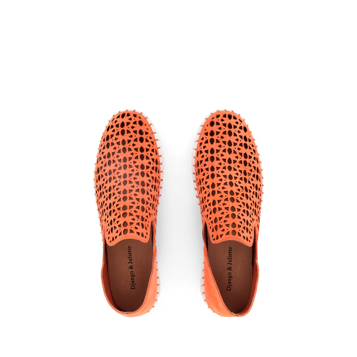 HAZE - LIGHT ORANGE SUEDE