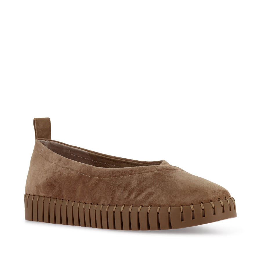 HEATON - LIGHT CHOCOLATE SUEDE