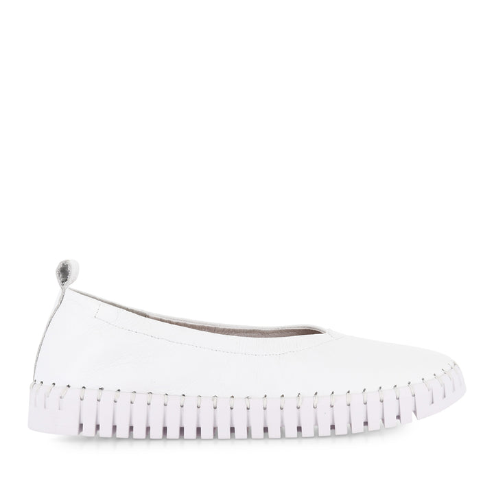 HEATON - WHITE WHITE LEATHER