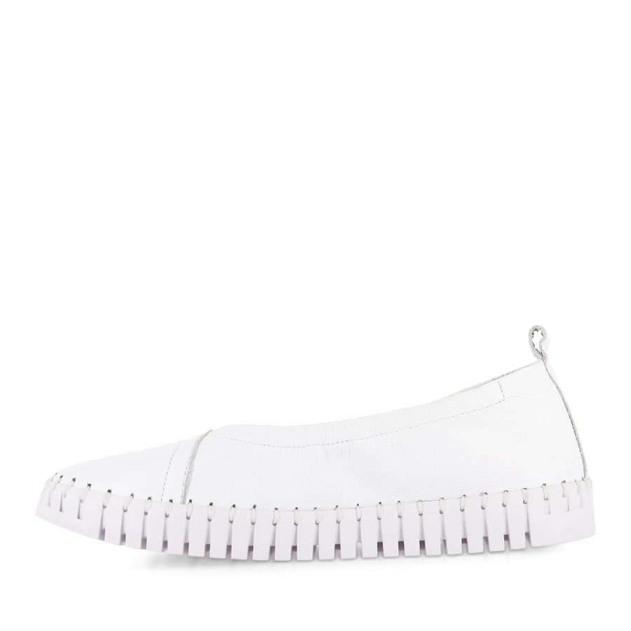 HEATON - WHITE WHITE LEATHER