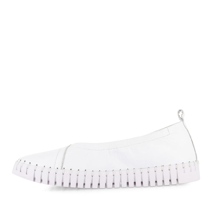 HEATON - WHITE WHITE LEATHER