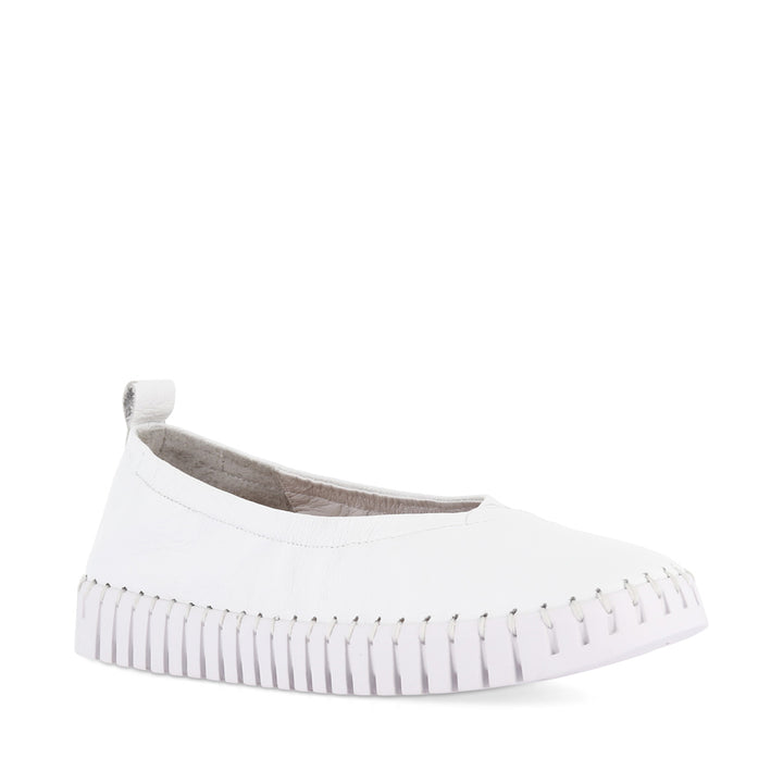 HEATON - WHITE WHITE LEATHER