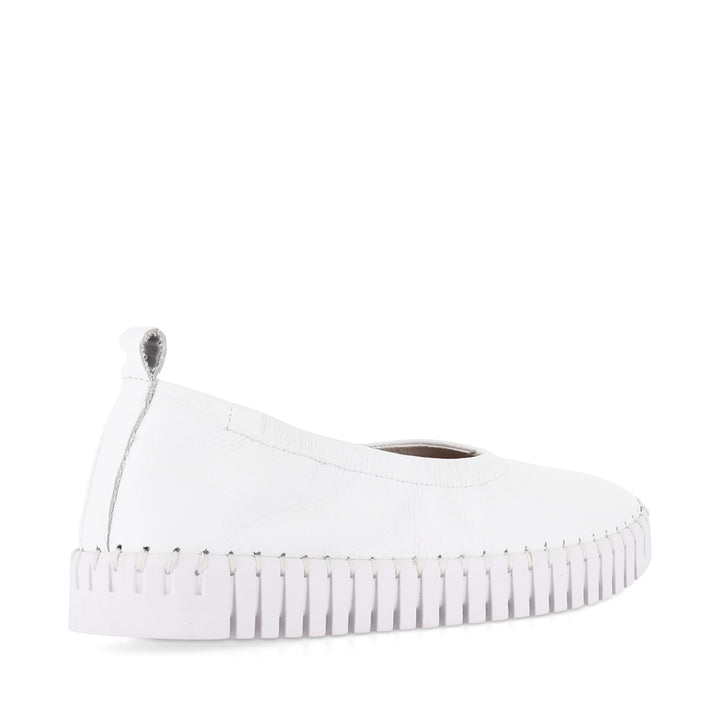 HEATON - WHITE WHITE LEATHER