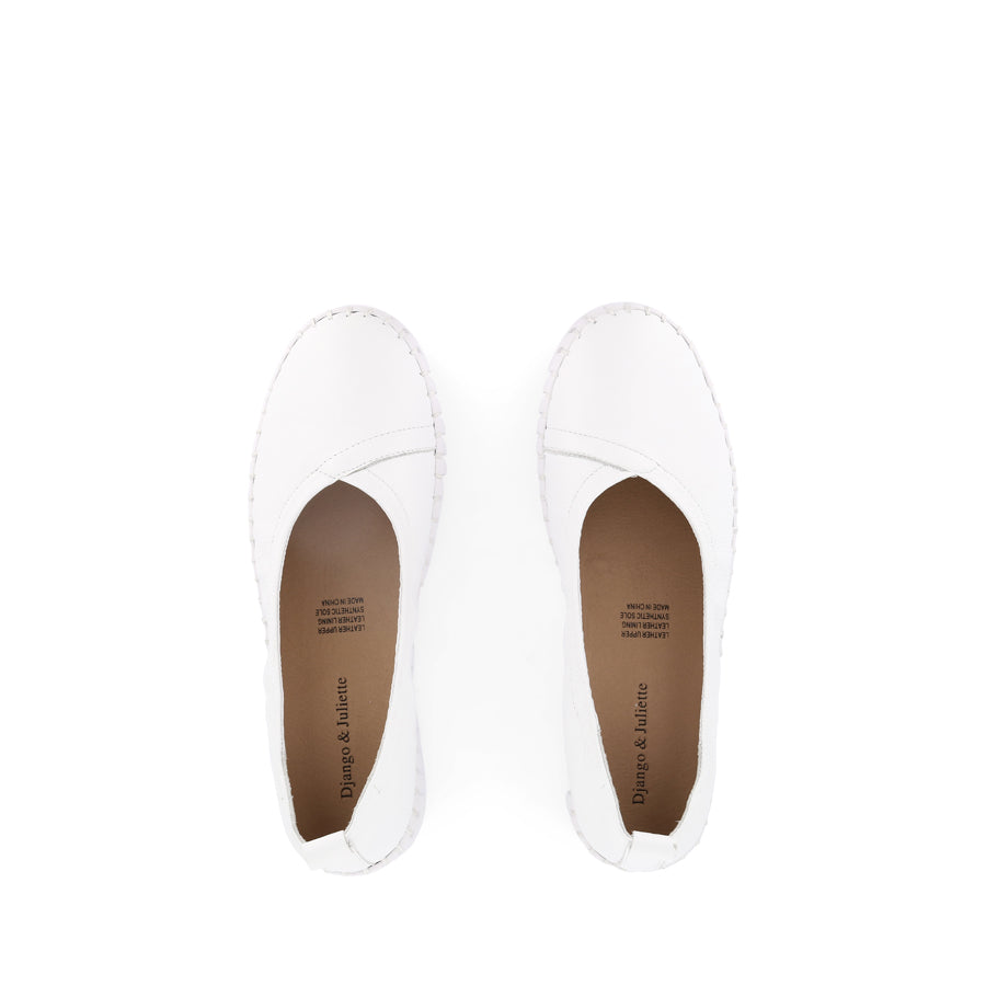HEATON - WHITE WHITE LEATHER