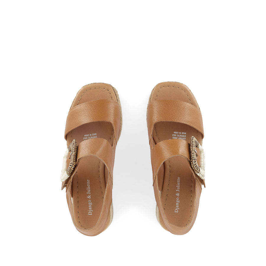 INNES - DARK TAN LEATHER
