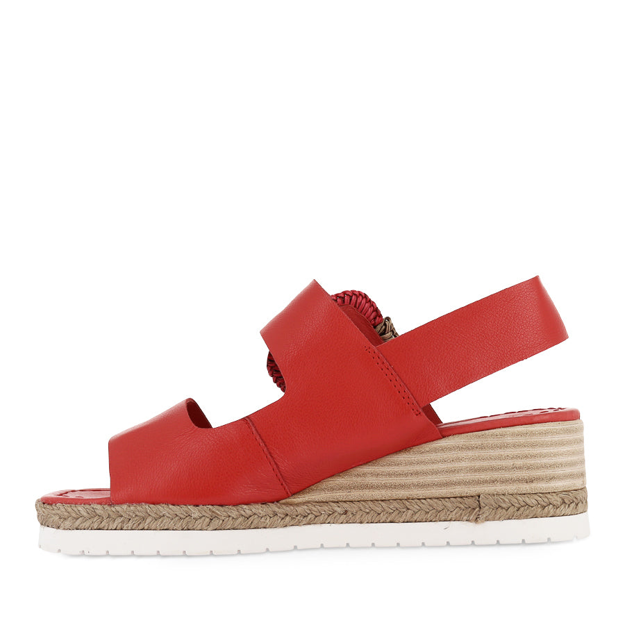 Innes Shoes INNES - RED LEATHER – Evans Shoes