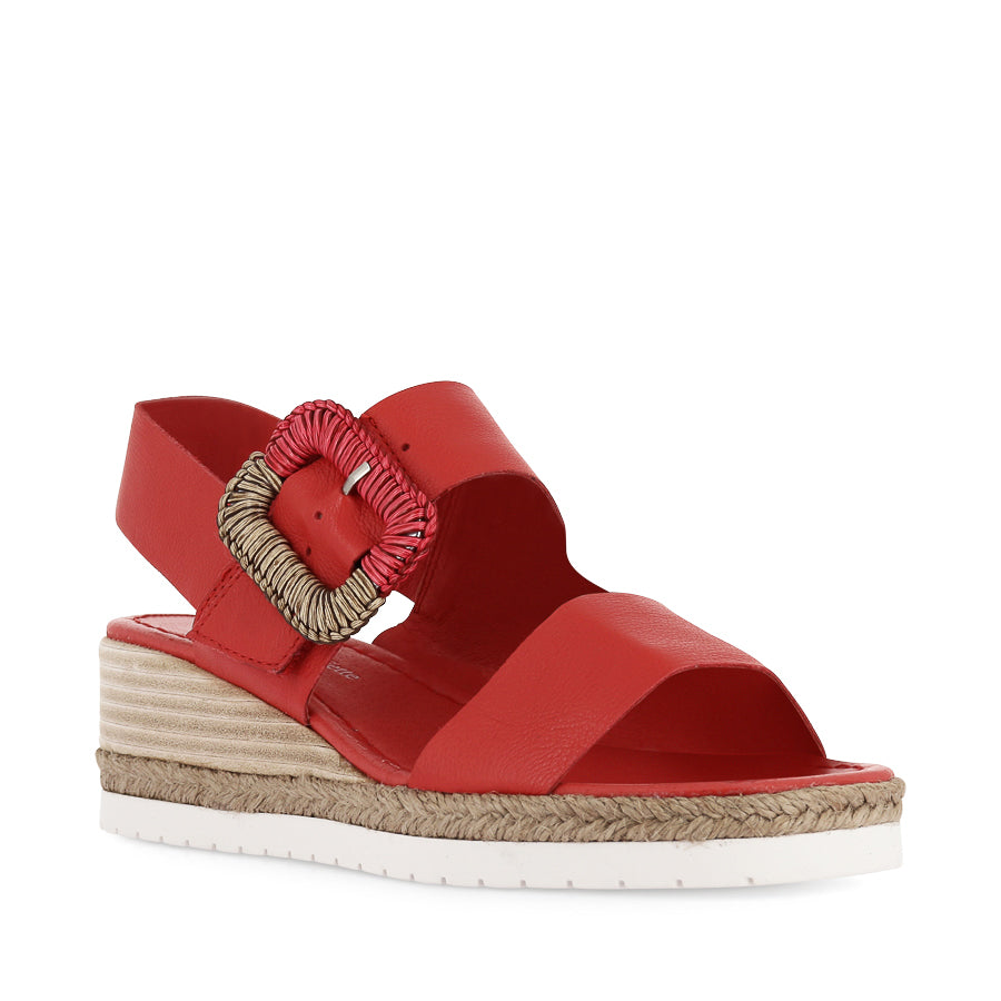 Innes Shoes INNES - RED LEATHER – Evans Shoes