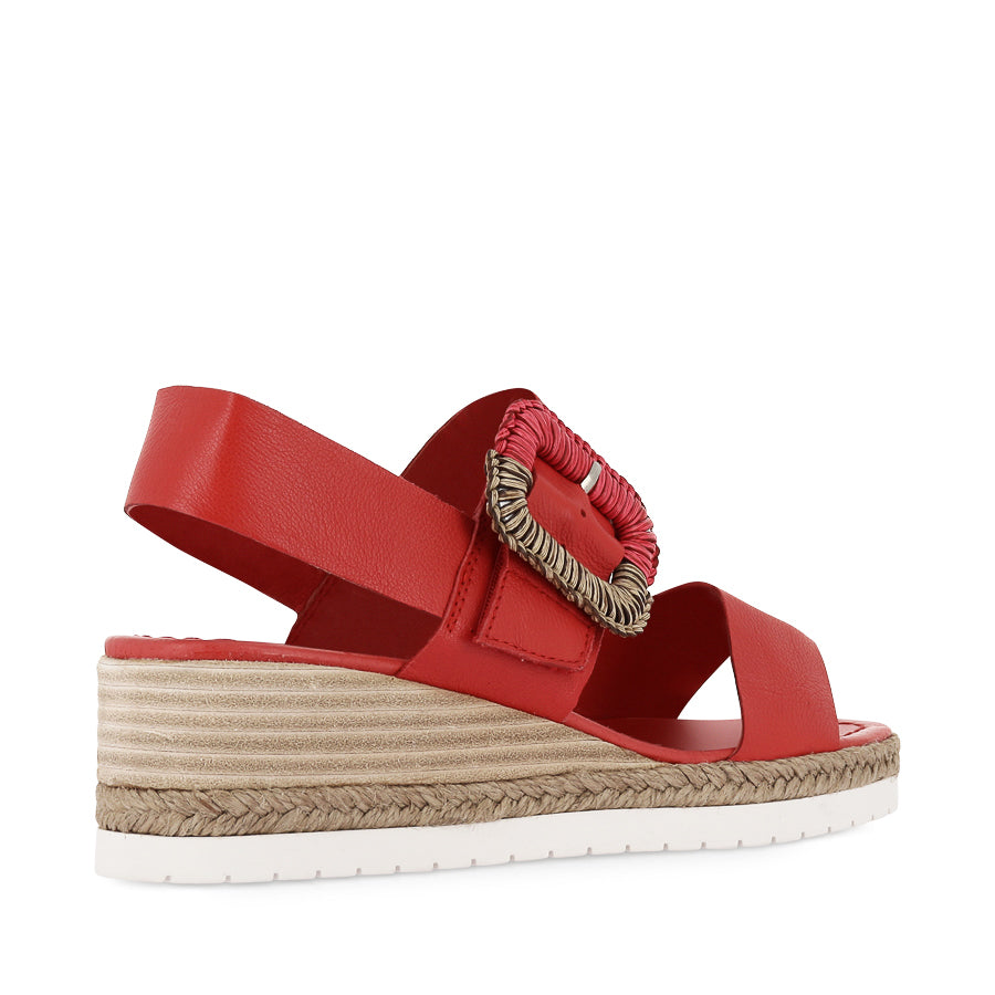 Innes Shoes INNES - RED LEATHER – Evans Shoes