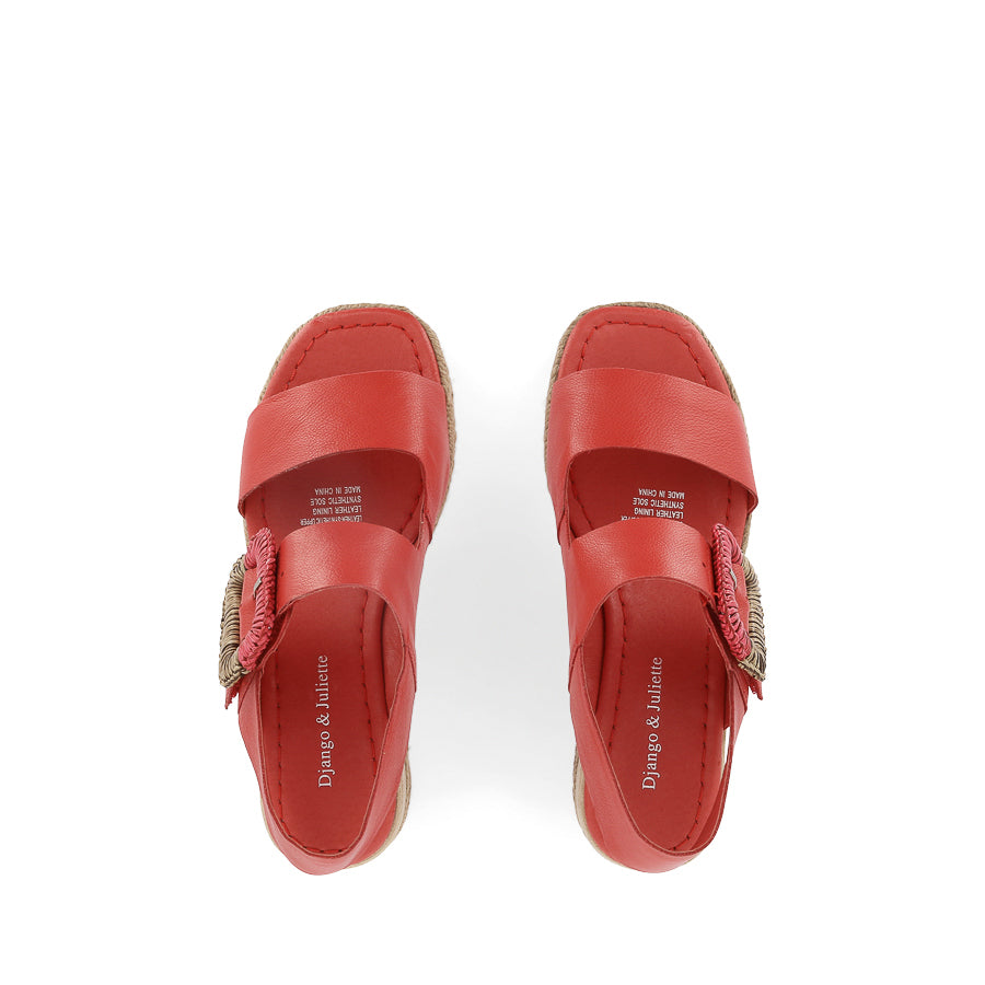 Innes Shoes INNES - RED LEATHER – Evans Shoes