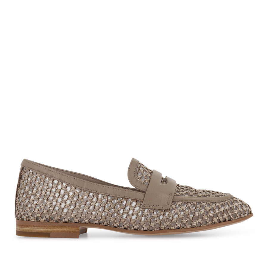 IRASY - COCOA RAFFIA LEATHER