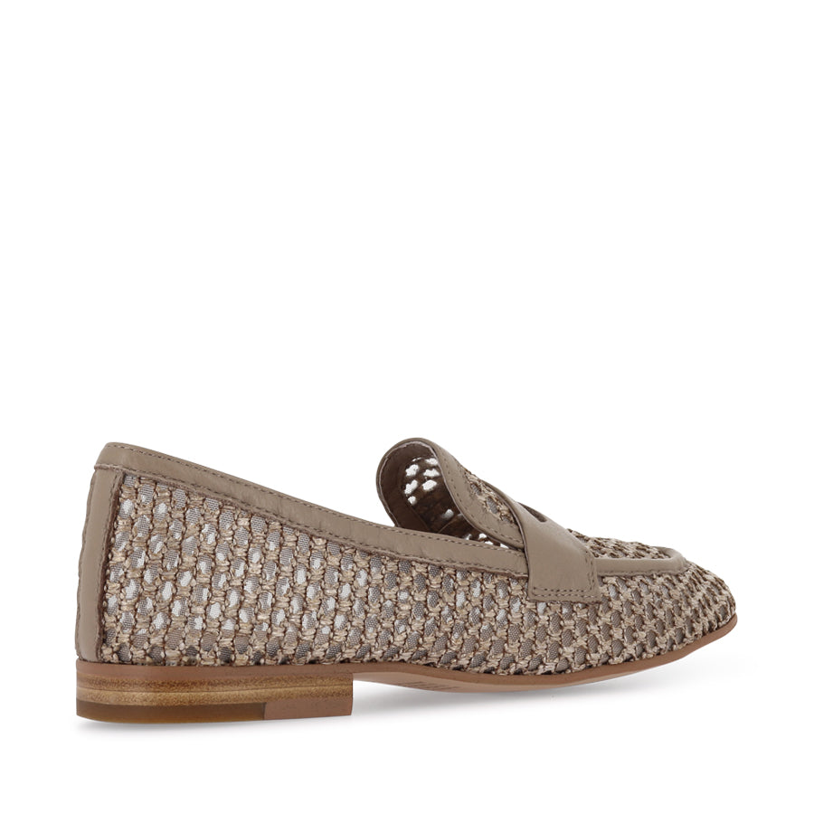IRASY - COCOA RAFFIA LEATHER