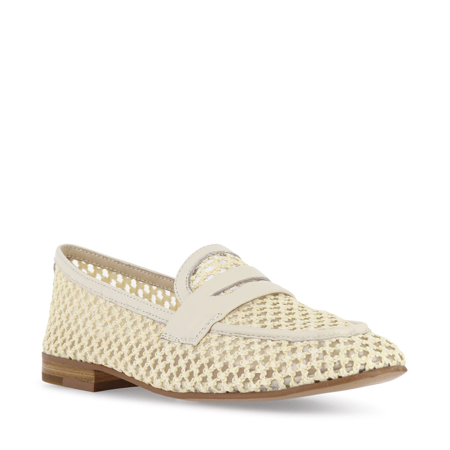 IRASY - MILK RAFFIA LEATHER