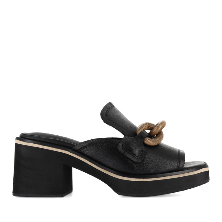 JENNYS - BLACK LEATHER
