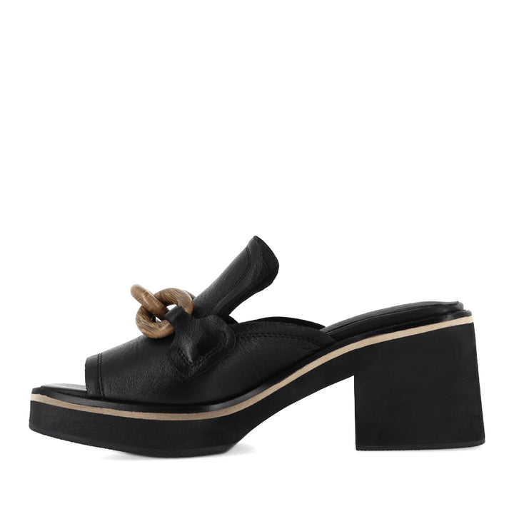 JENNYS - BLACK LEATHER