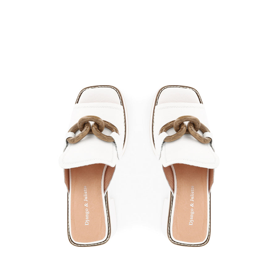 JENNYS - WHITE LEATHER