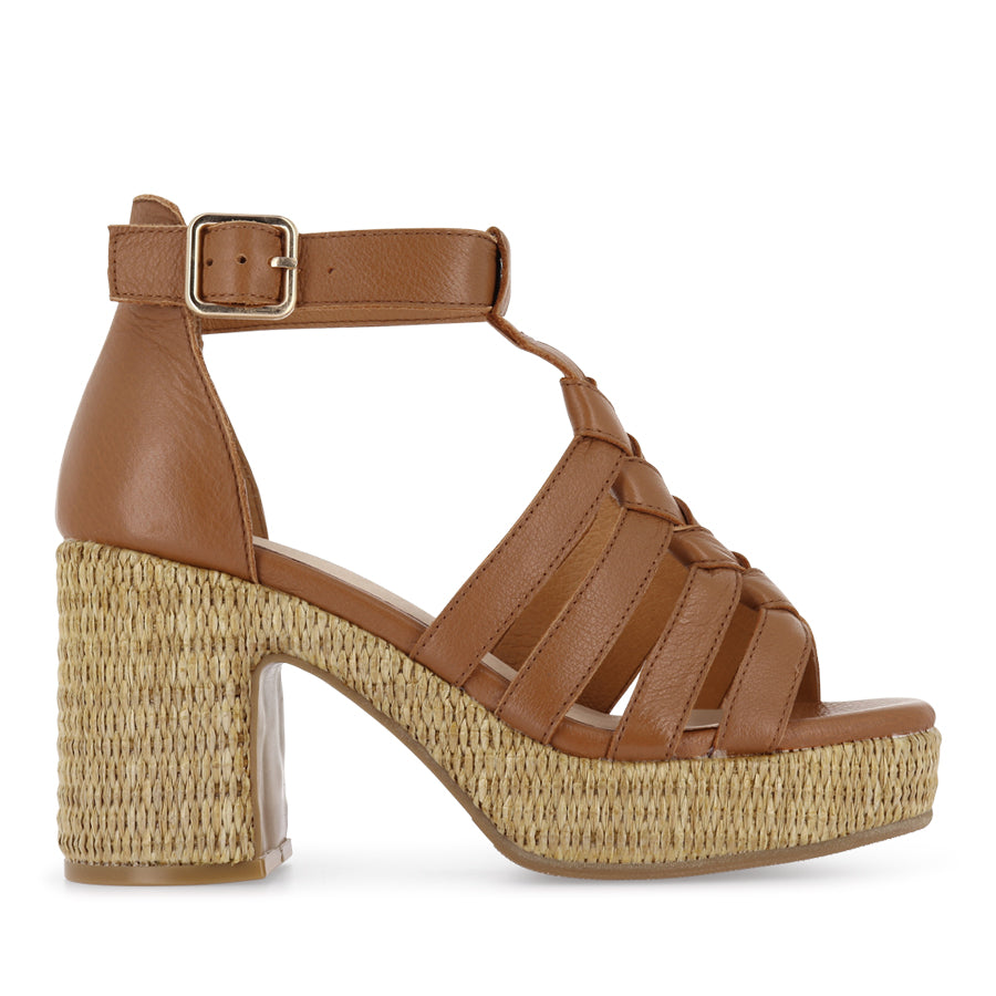 KIPLICH - DARK TAN LEATHER