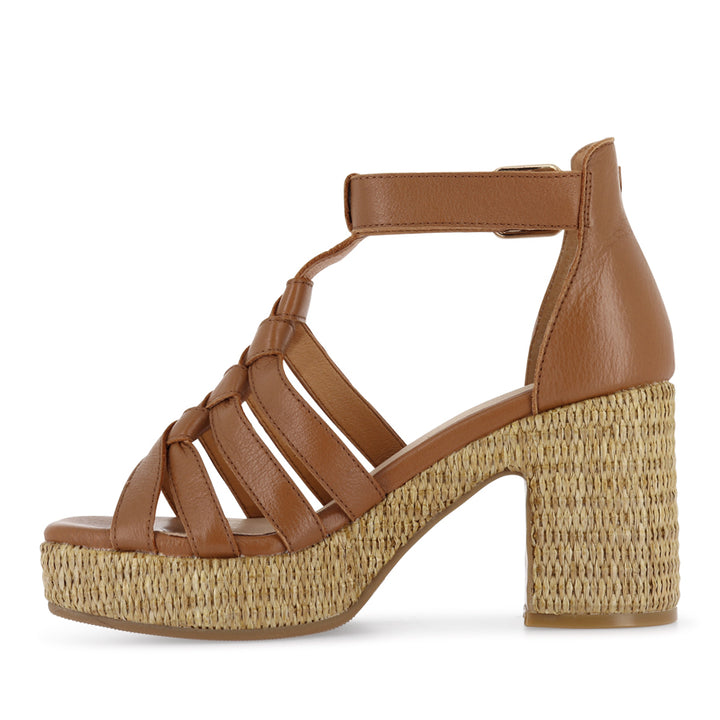 KIPLICH - DARK TAN LEATHER