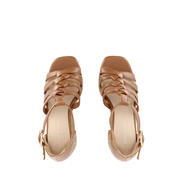 KIPLICH - DARK TAN LEATHER