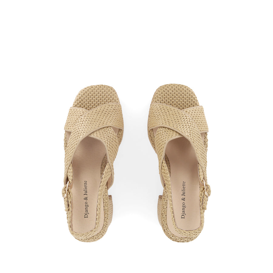 KIPPERS - CAMEL RAFFIA