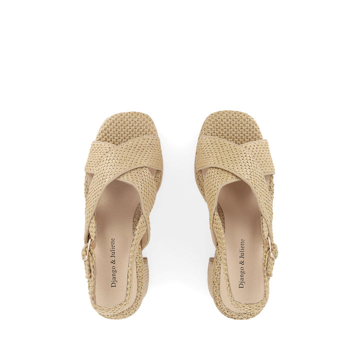 KIPPERS - CAMEL RAFFIA