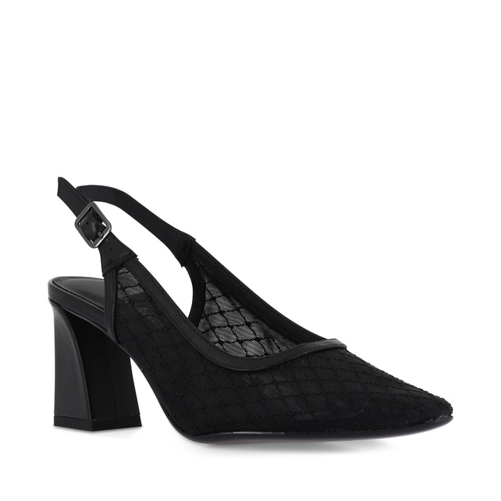 KIPPS - BLACK MESH LEATHER