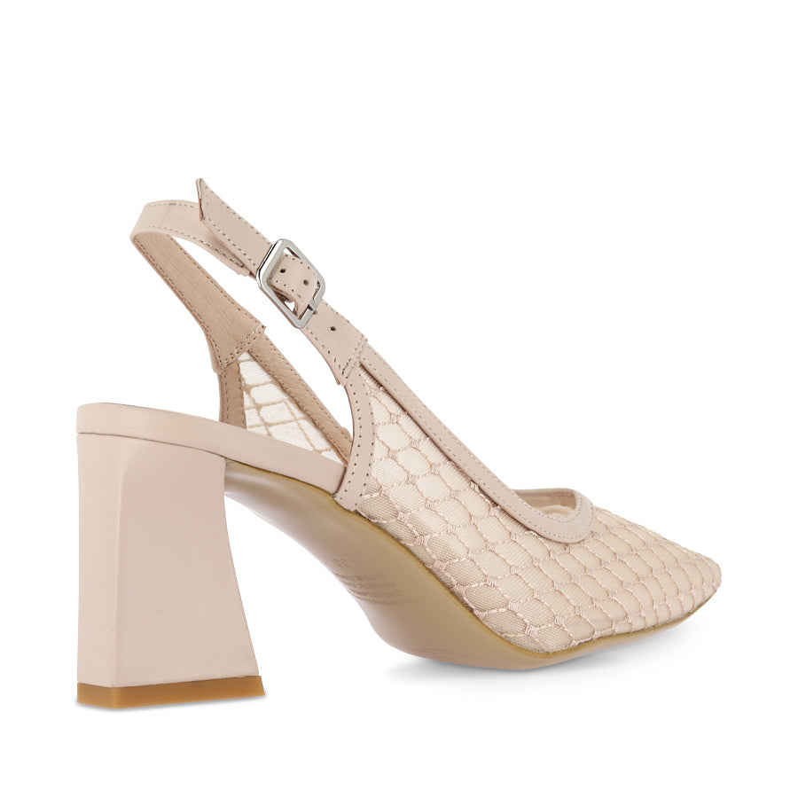 KIPPS - NUDE MESH LEATHER