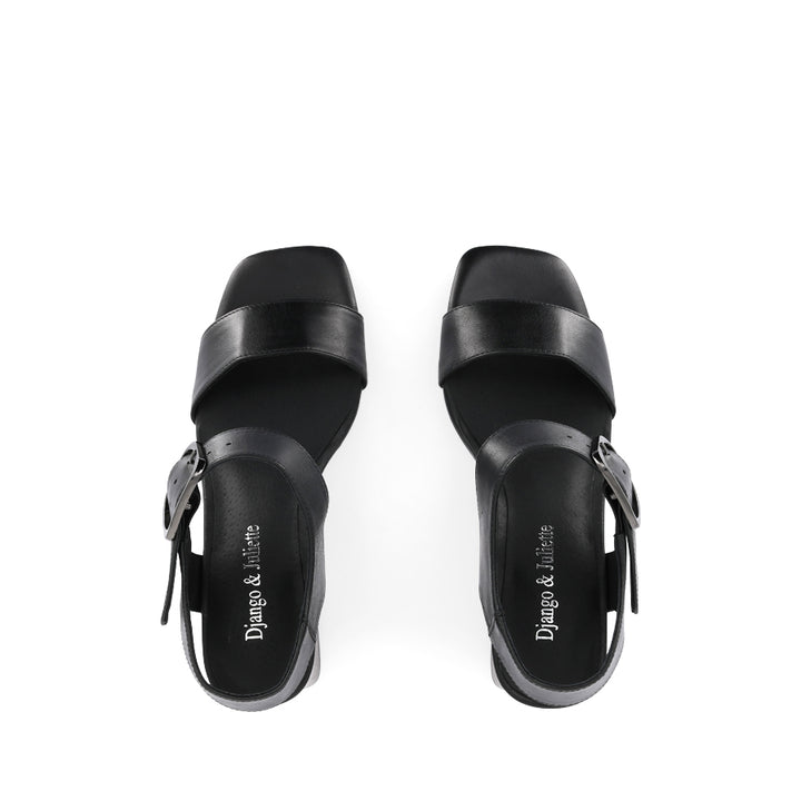 KIRIA - BLACK LEATHER