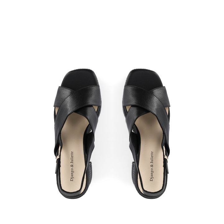 KLORIA - BLACK LEATHER
