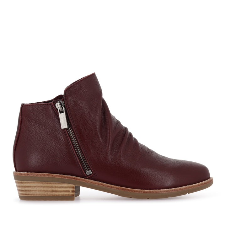 LANKIN - BURGUNDY LEATHER