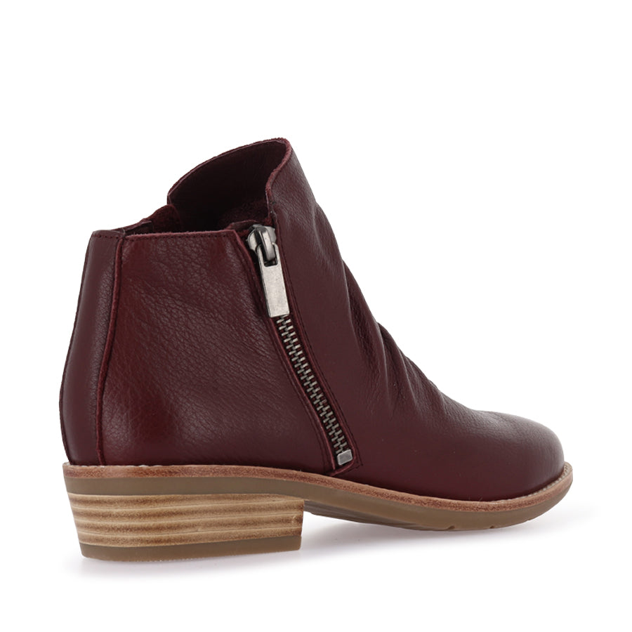 LANKIN - BURGUNDY LEATHER