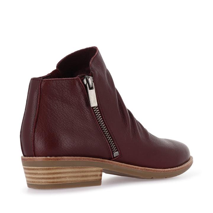 LANKIN - BURGUNDY LEATHER