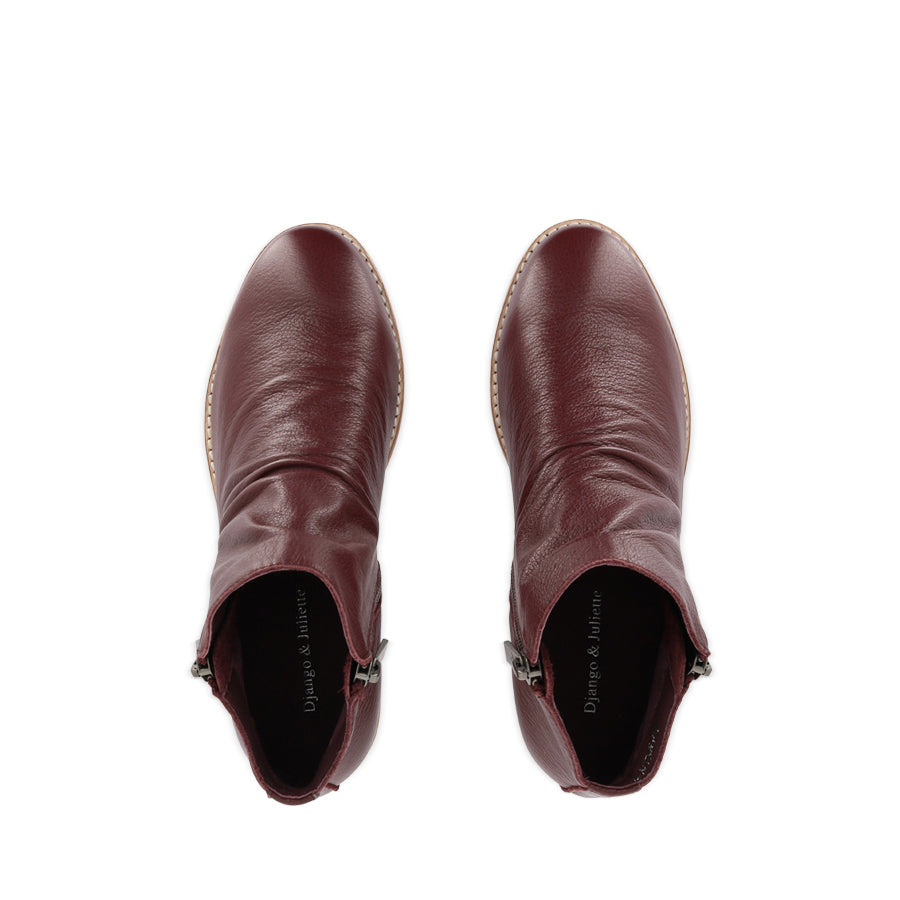 LANKIN - BURGUNDY LEATHER