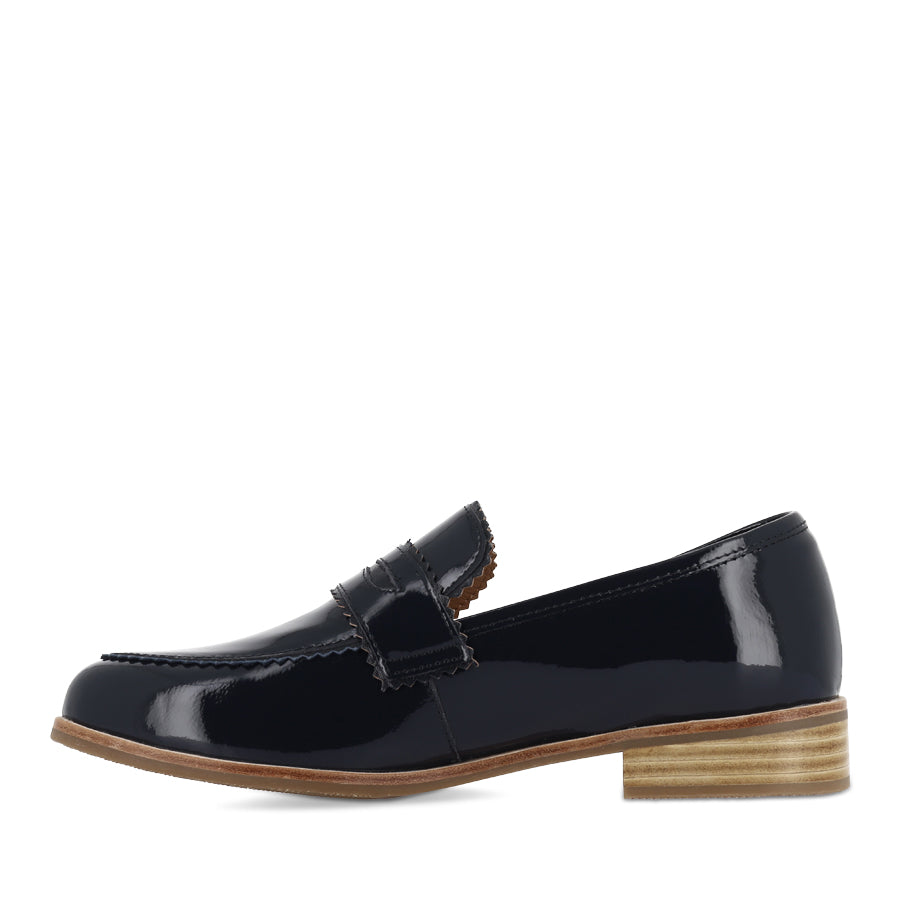 LASTARR - NAVY PATENT NAVY LEATHER