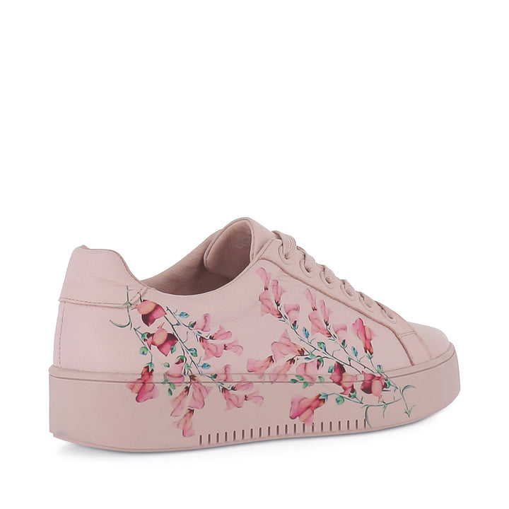 LEEZE - DUSTY PINK FLORIST LEATHER