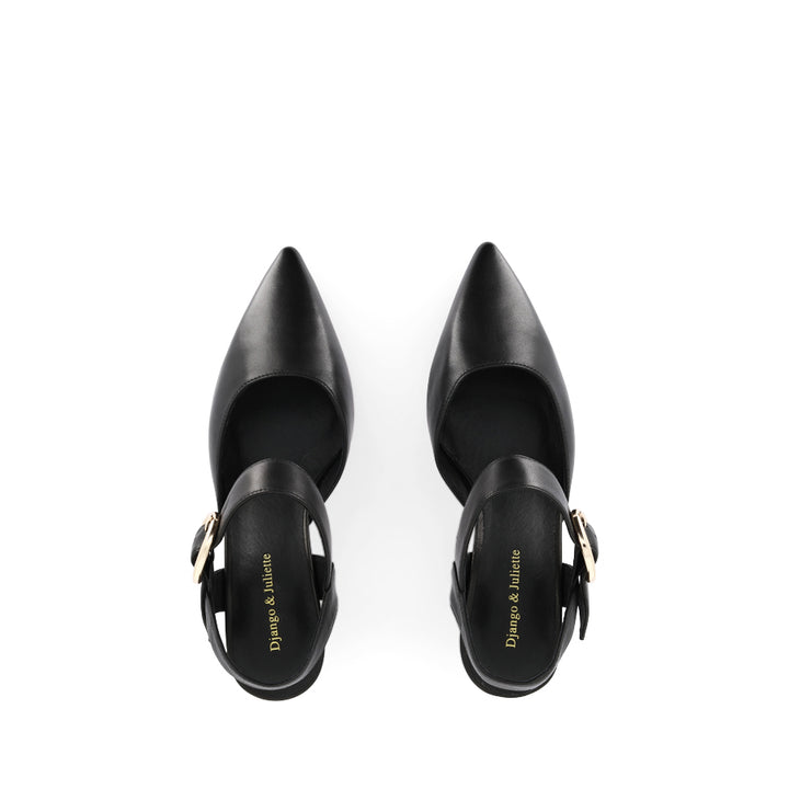 LIDES - BLACK LEATHER
