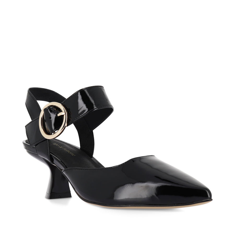LIDES - BLACK PATENT LEATHER
