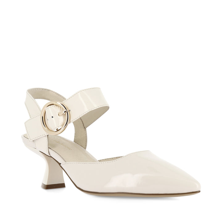 LIDES - IVORY PATENT LEATHER