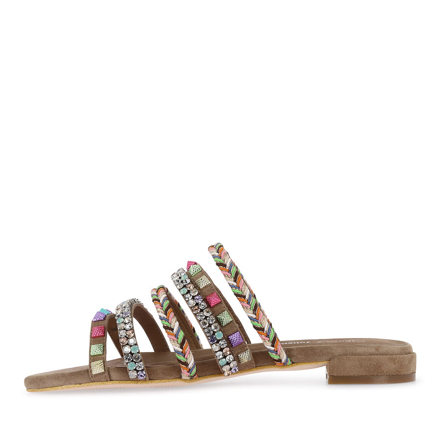 LINEA - LIGHT CHOC MULTI CHOC SUEDE