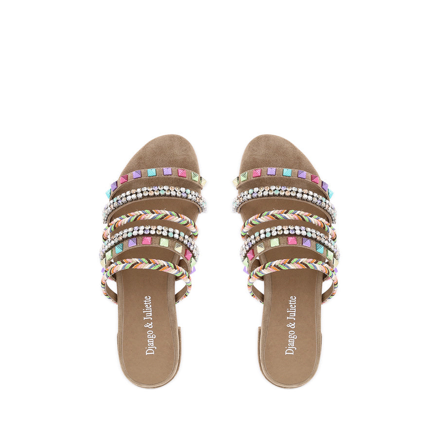 LINEA - LIGHT CHOC MULTI CHOC SUEDE