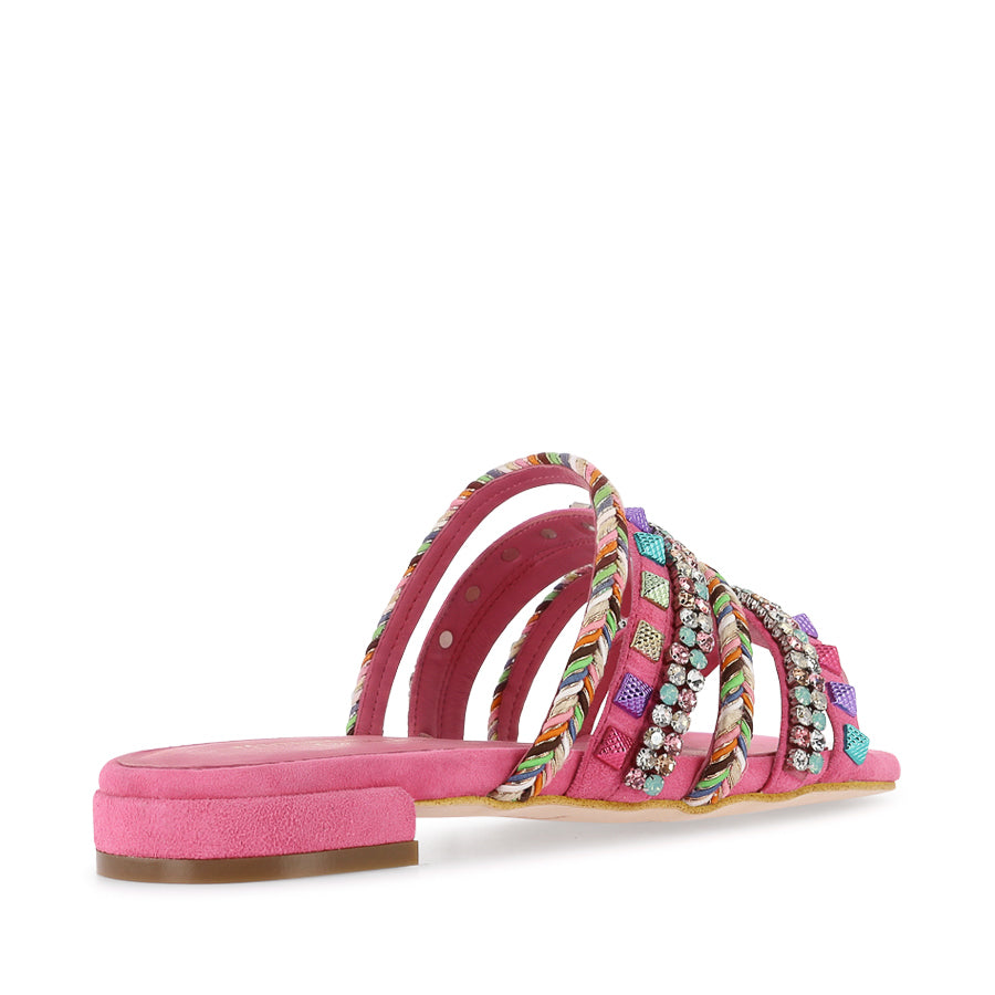 LINEA - PINK MULTI SUEDE