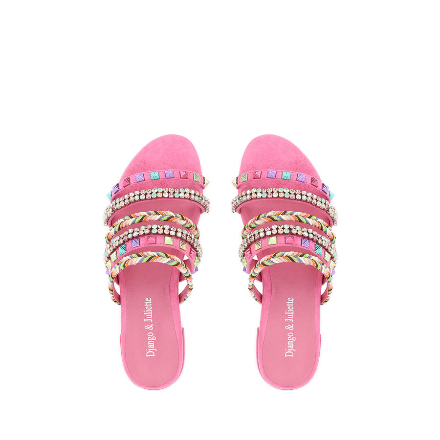 LINEA - PINK MULTI SUEDE