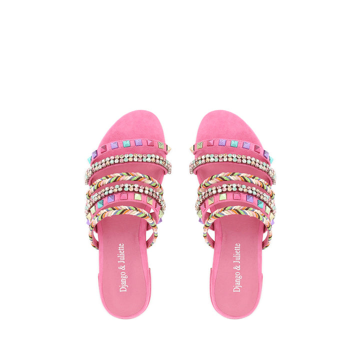 LINEA - PINK MULTI SUEDE