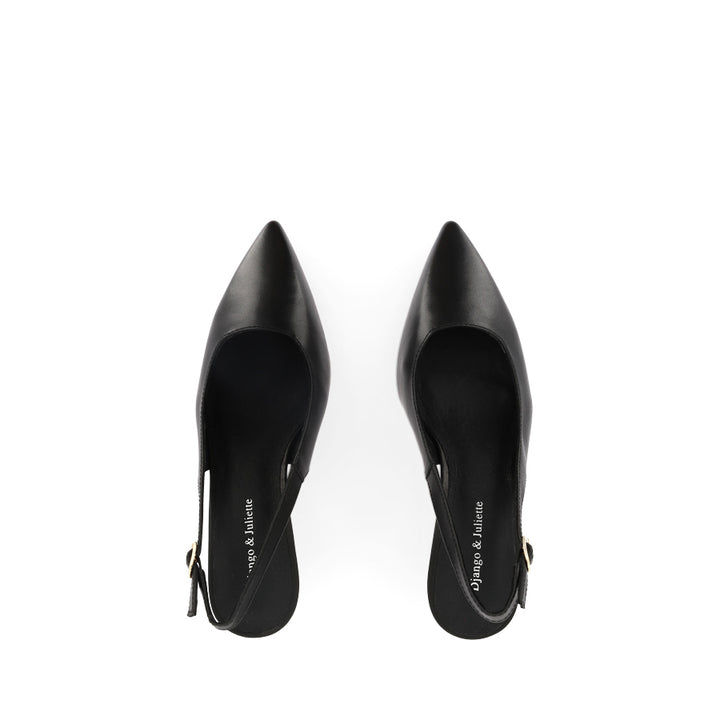 LINLY - BLACK LEATHER