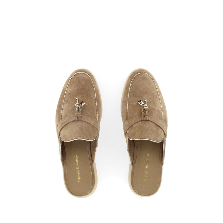 LOTTIES - LIGHT CHOC BEIGE SUEDE