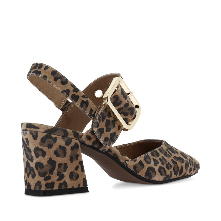 MAGALY - CAMEL LEOPARD SUEDE