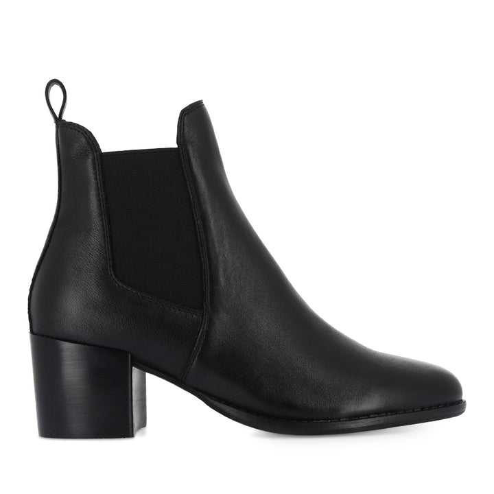 MAHIKA - BLACK BLACK LEATHER