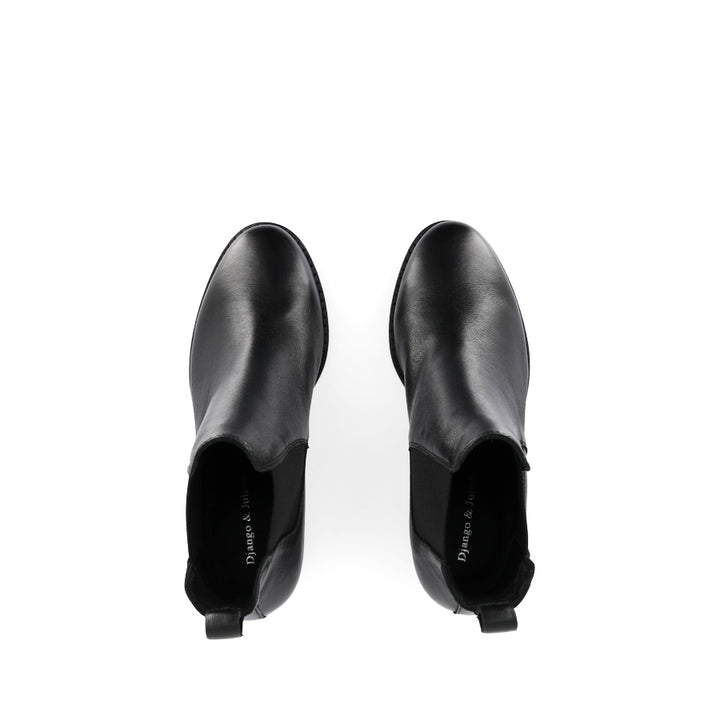 MAHIKA - BLACK BLACK LEATHER