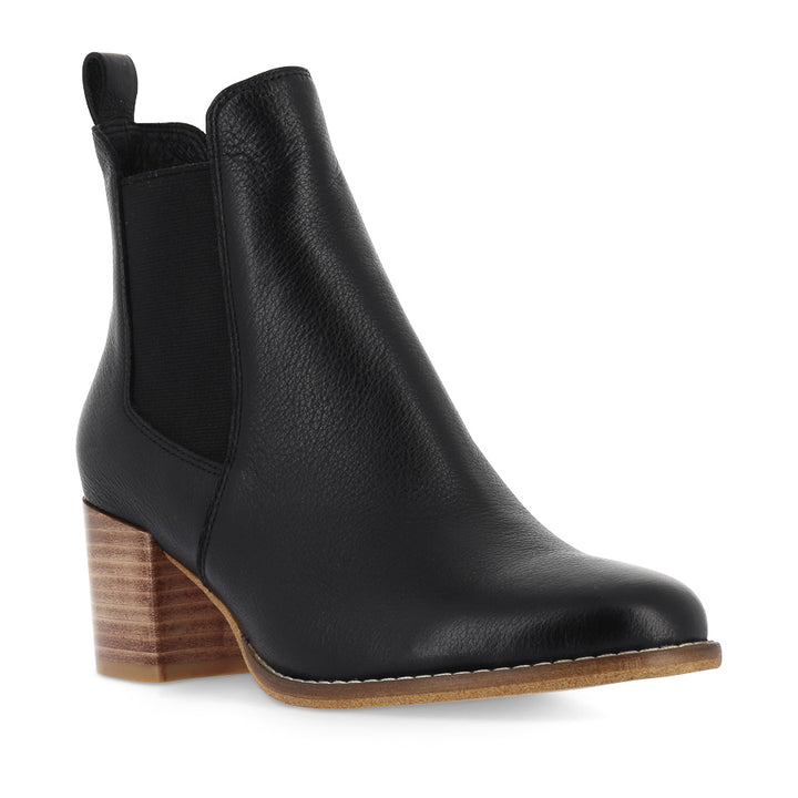 MAHIKA - BLACK LEATHER