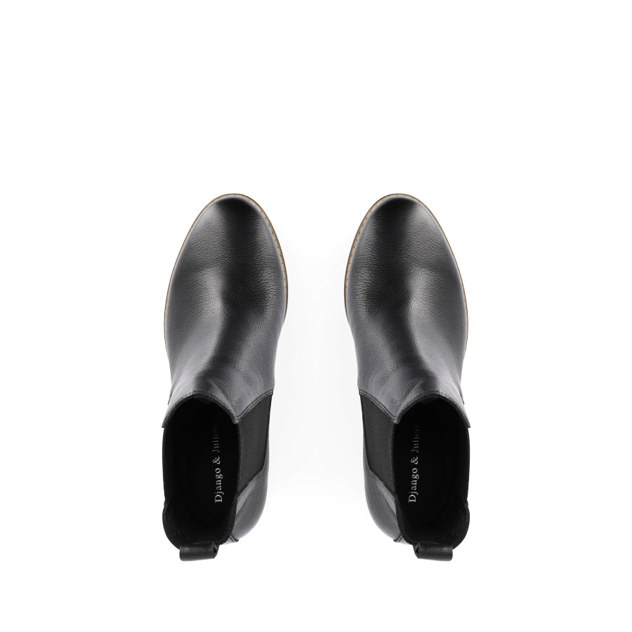 MAHIKA - BLACK LEATHER