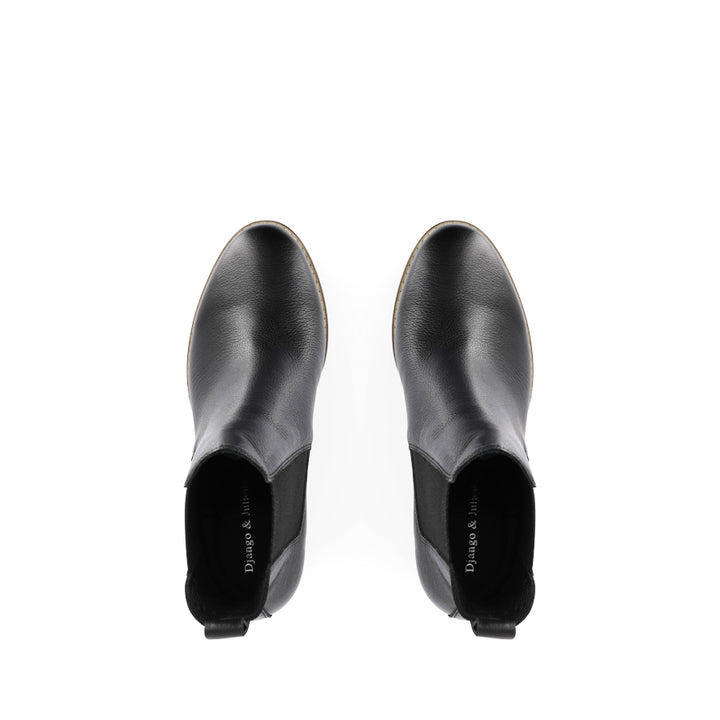 MAHIKA - BLACK LEATHER